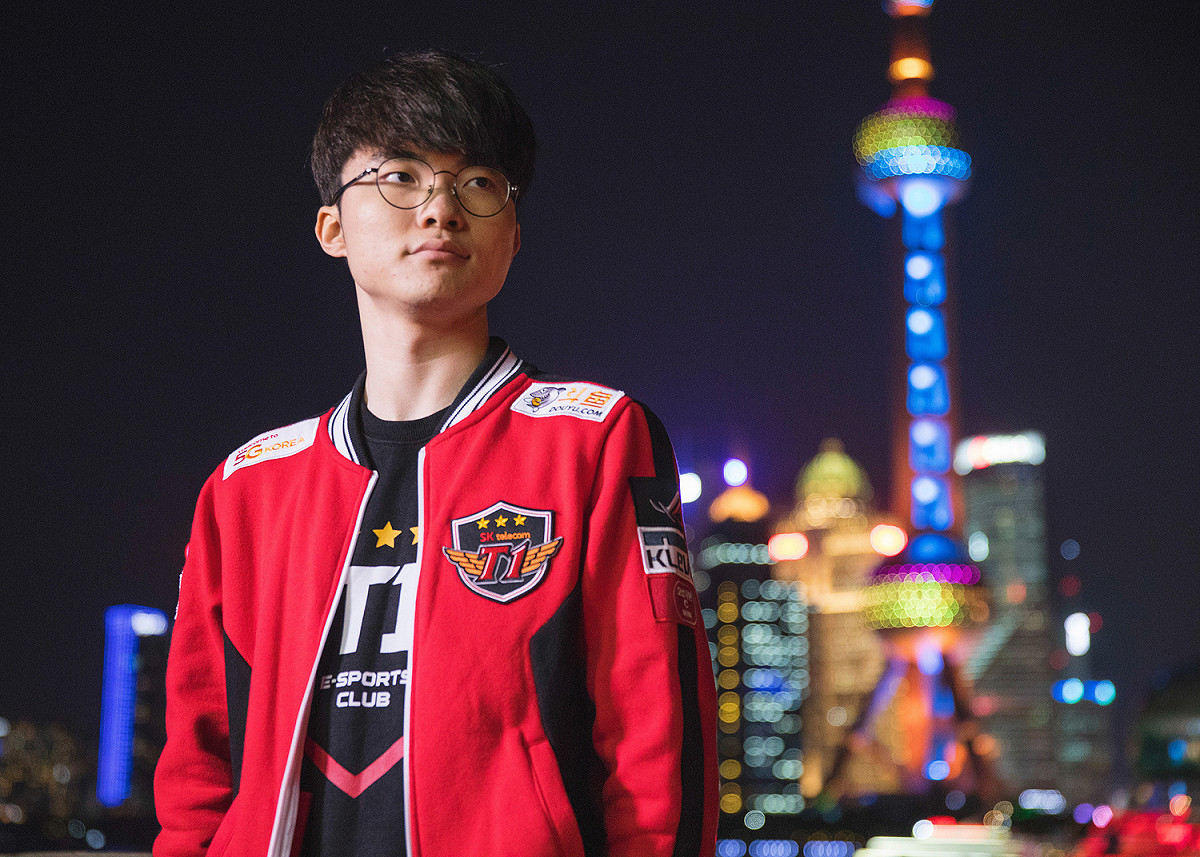Faker是目前世界上最具人氣以及代表性的頂尖選手。 圖：翻攝自LoL Esports Photos flickr公開權限