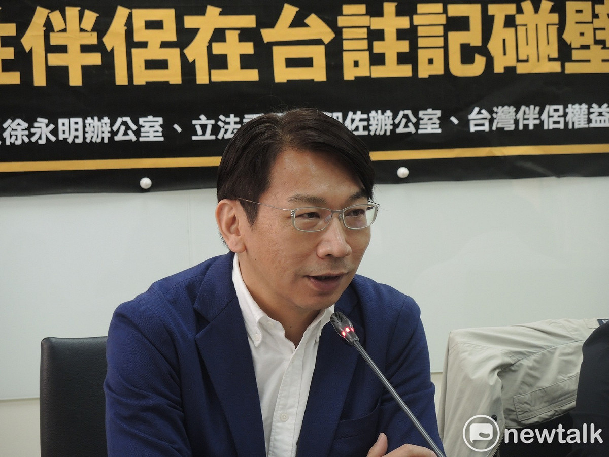 時代力量立法院黨團總召徐永明拋出北北基整合的議題。資料照片。 圖：黃韋銓/攝
