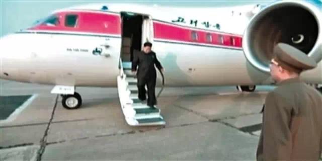金正恩的座機老舊，恐無法遠行。 圖 : 翻攝自霄雲網