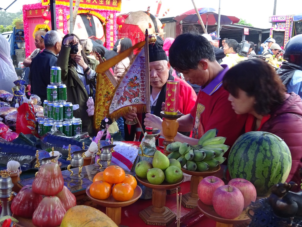 八庄大道公祭典現場。 圖：淡水古蹟博物館／提供