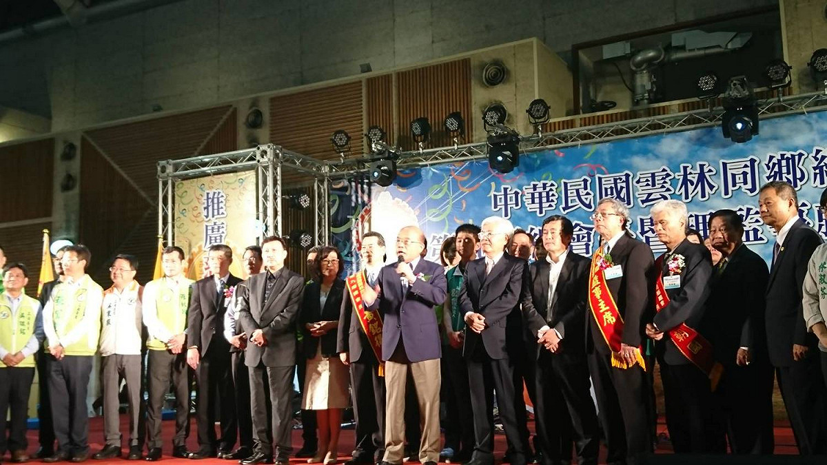 細數當年政績，蘇貞昌表示，「我想走過的都有痕跡，大家都看的出來我們是做事情的團隊」。 圖：蘇貞昌競選辦公室/提供