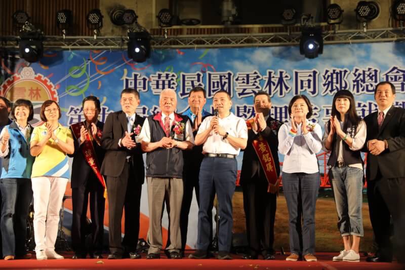 侯友宜以他自己的名字說明，強調雲林人「重情重義重友誼」，同時懇請各界支持。 圖：侯友宜競選辦公室/提供