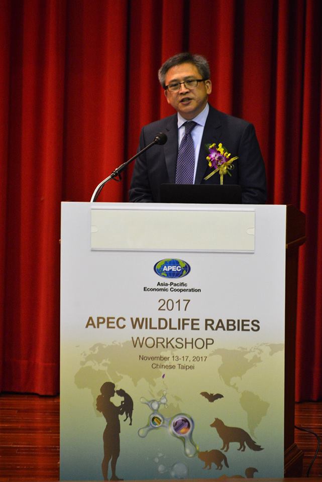 美國在台協會（AIT）台北辦事處處長梅健華今(23)日表示，美國支持台灣對國際社會有意義的實質貢獻。 圖：翻攝衛生試驗所臉書