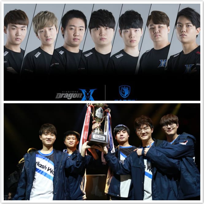 今（23）日《英雄聯盟》官方公布了洲際賽（Rift Rivals，RR）亞洲對抗賽的消息，將在今年7月於中國大連舉辦，各賽區已經確定名單，閃電狼即將對陣號稱世界最強的韓國戰隊​KING-ZONE Dragon X （KZ）！ 圖：翻攝自 閃電狼粉絲專頁/KZ推特