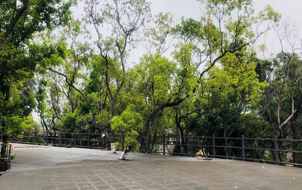目前工程進度已逾八成，預計7月底就要登場。 圖：台中市政府／提供