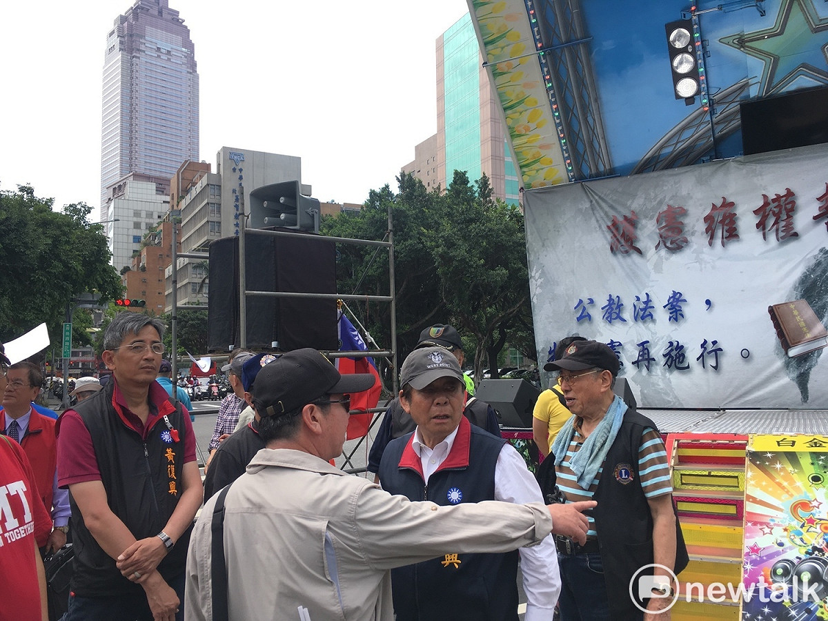 仍有零星群眾尚未散去。 圖：黃韋銓/攝