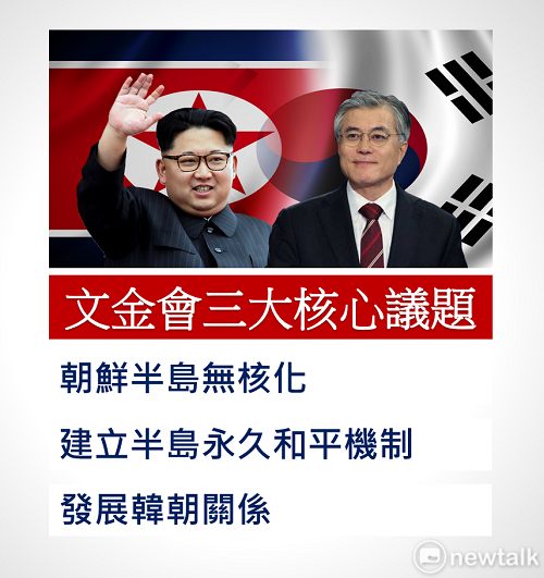 南韓國防部長宋永武、聯合參謀本部議長鄭景鬥、北韓人民武裝力量部長朴永植以及總參謀長李明洙均列入兩韓高峰會談隨行人員名單，4 人可望出席會談。 圖：蕭咏詩/製圖