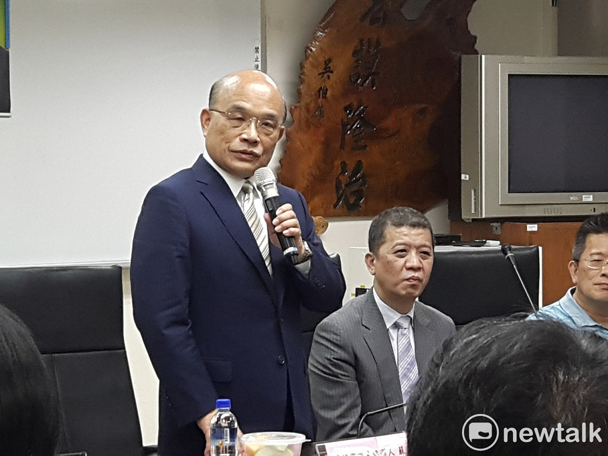 蘇貞昌希望台大校長遴選爭議趕快落幕 圖: 新頭殼資料照片