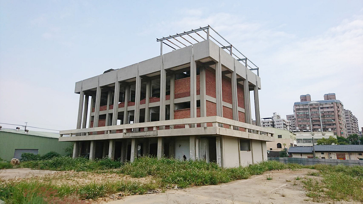台中市南屯寶山段危老建築重建基地現況。 圖 : 台中市都發局/提供