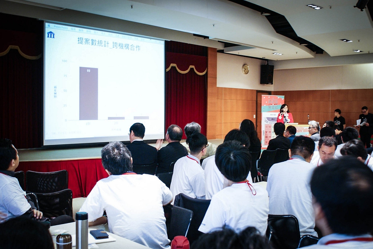 總統府副秘書長劉建忻表示，過去政府機關的文化與黑客松的精神，並非一時之間能完全融合，這就表示，政府部門仍需要更多的努力與嘗試。 圖：中華文化總會/提供