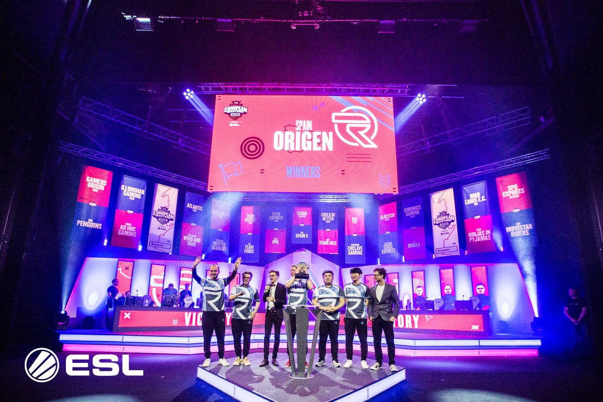 《英雄聯盟》2018歐洲大師賽（European Masters 2018）於今（30）日落幕，歷經劫難、浴火重生的老牌戰隊Origen（OG）以3：0擊敗來自波蘭的IHG戰隊奪冠，讓老粉絲們相當興奮。 圖：翻攝自 ESL 推特