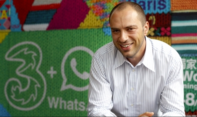 WhatsApp 執行長簡庫姆 （Jan Koum）於今日表示將計畫離開 Facebook。 圖：翻攝自wiki