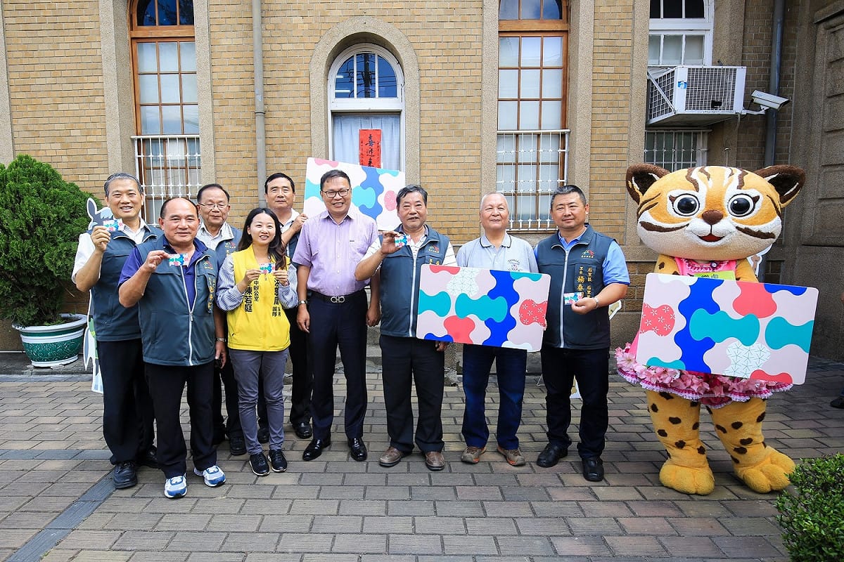 花博卡今天開始發放。 圖 : 台中市政府/提供