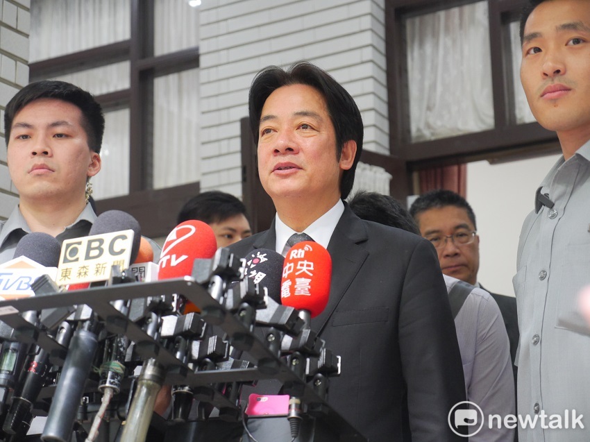 行政院長賴清德今（4）天到立法院報告能源政策與備詢。 圖：趙婉淳／攝
