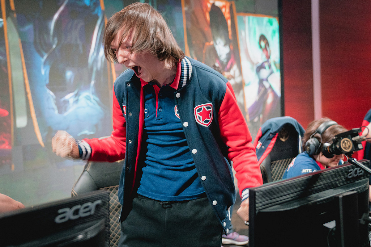 GMB首日三場全勝暫居A組排行第一。 圖：翻攝自 LOL Esports flickr公開權限