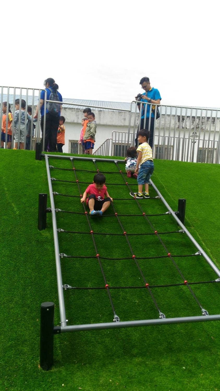 負責整建的新工處表示，以親子同樂的概念作為公園設計主軸，設置大人小孩、不分老少的健身樂活設施，更結合文創美學，讓永昌公園成為鶯歌親子悠遊指標首選。 圖：新北市政府/提供