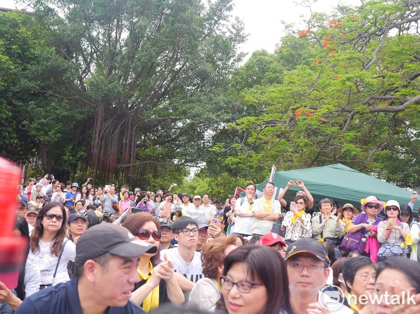 近五千人到場聲援新五四運動。 圖：趙婉淳／攝