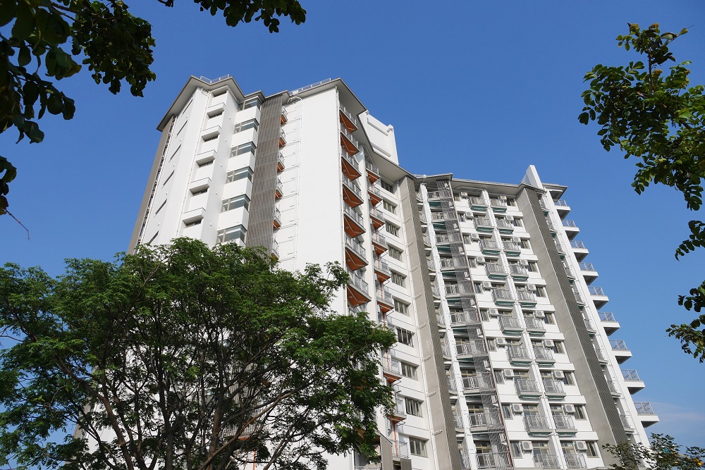 圖為台中豐原安康段社會住宅。 圖：台中市政府住宅發展工程處網站