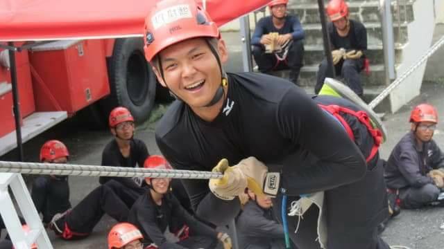 消防員林尉熙昨晚宣告不治死亡。 圖：翻攝林姿伶臉書