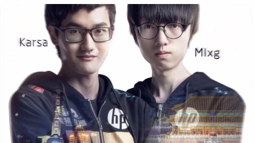 Mlxg認為自己跟Karsa就像隊伍的矛與盾。 圖：翻攝自 RNG 微博