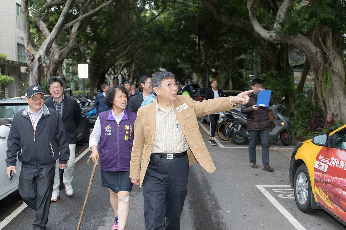 柯文哲聽聞吳音寧加薪一事表示，調薪是公司治理，北市府只管北農在營運上面有沒有問題。 圖：翻攝柯文哲臉書