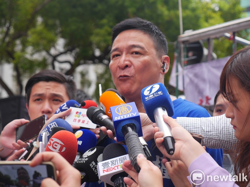 羅睿達直言，吳斯懷被民進黨政府列為首寇，極端的抹紅。 圖：趙婉淳／攝 (資料照片)