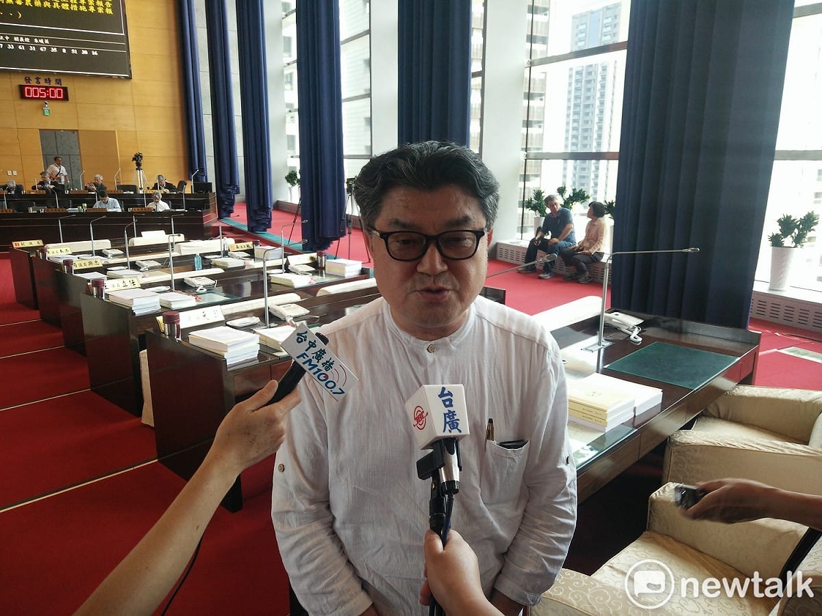 國民黨議員李中認為以台灣名義出賽並不可行。 圖 : 唐復年/攝