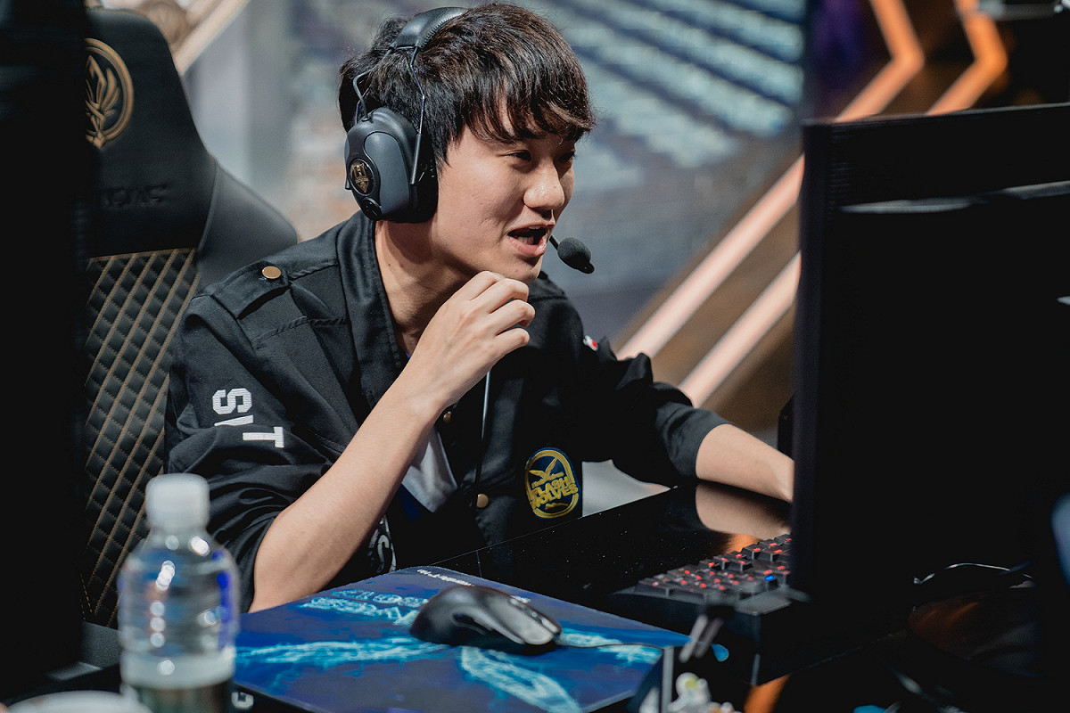 SwordArt想在稍晚與RNG的賽事上，與Karsa交手。 圖：翻攝自LoL Esports Photos flickr公開權限