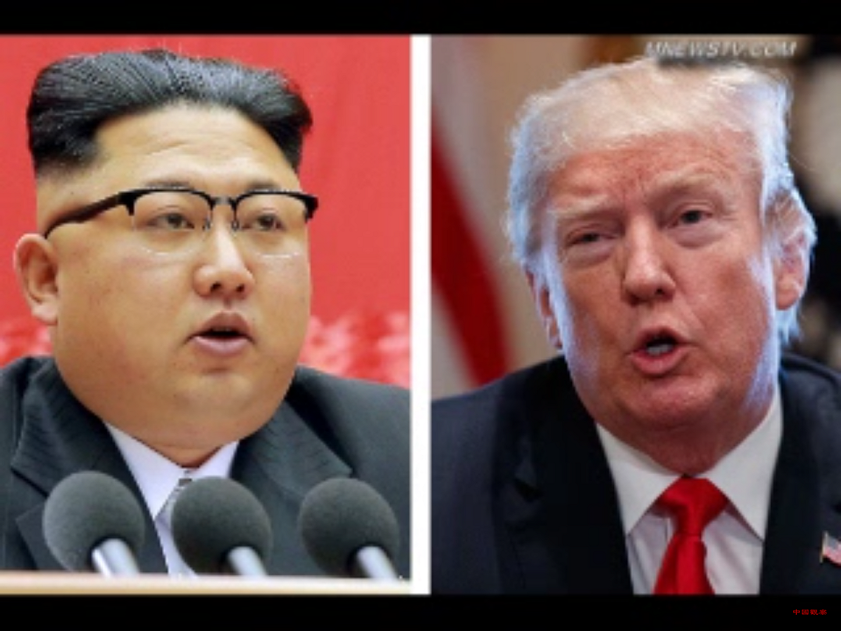 南韓總統文在寅與北韓領導人金正恩昨天無預警在板門店第二度會面，文在寅在今 (27) 天表示，南北韓正商討有關北韓與美國的和平條約談判可能，希望讓川金會如期舉行；美國總統川普也在上午表示，與北韓的峰會進展得相當順利。 圖：新頭殼合成