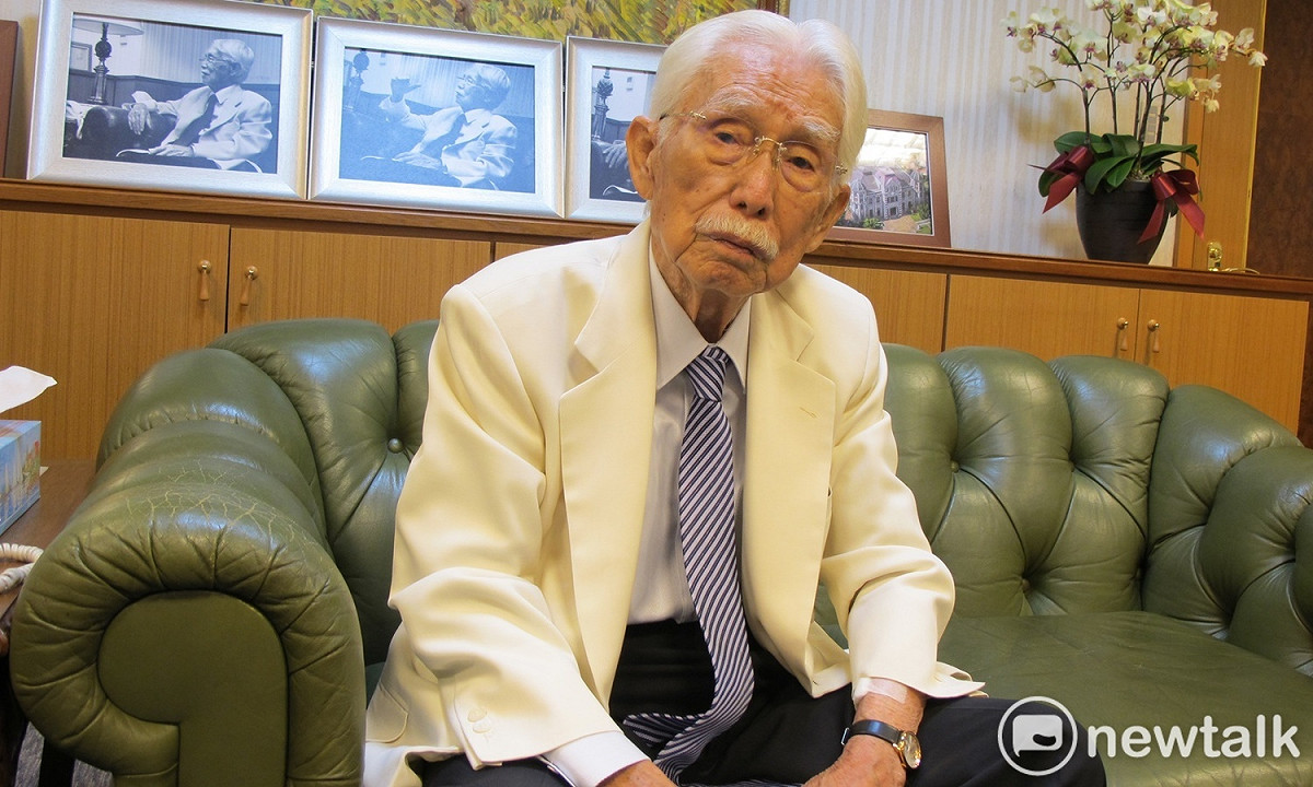 獨派大老、總統府資政辜寬敏今日辭世，享耆壽 97 歲。 圖：林朝億/攝（資料照）