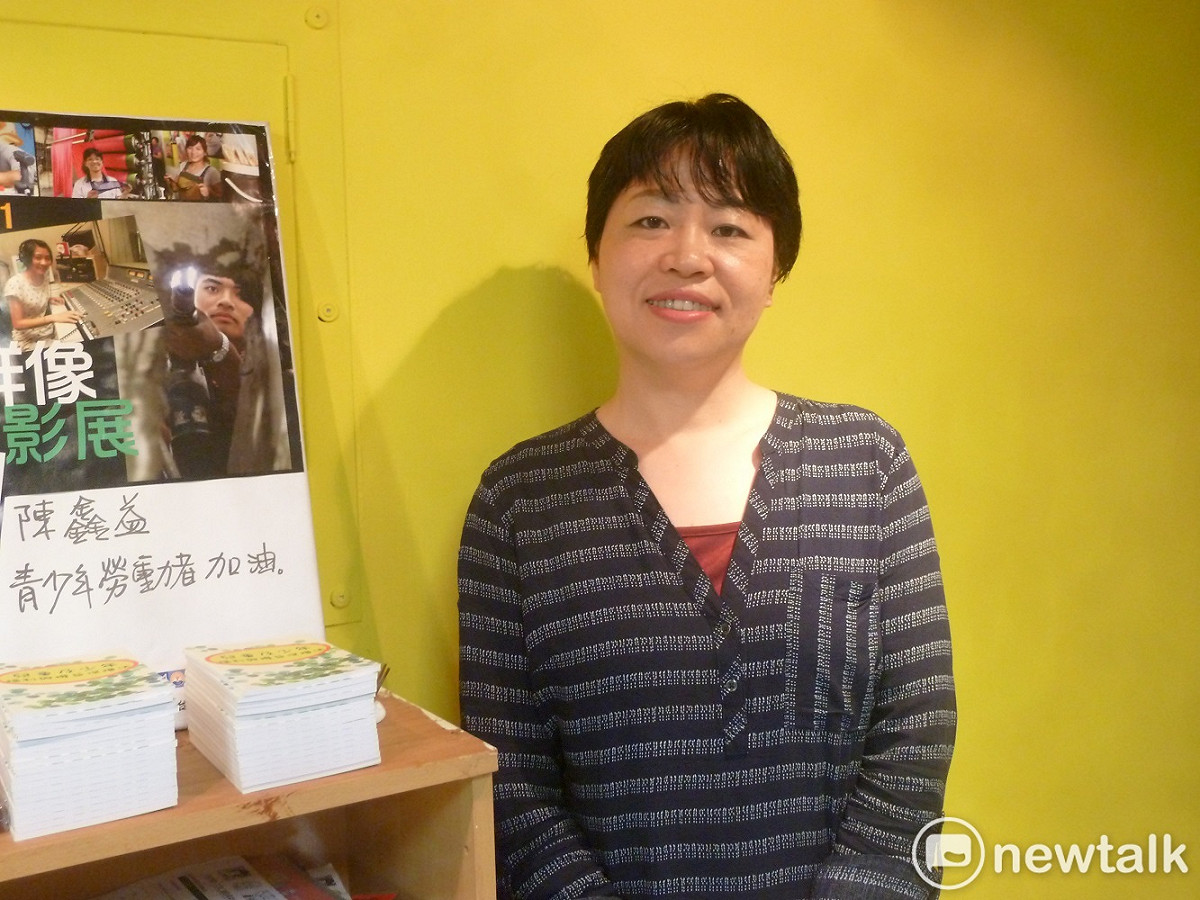 對於蔡政府的兒少政策，台灣少年權益與福利促進聯盟秘書長葉大華說，「我打的成績頂多6、70分，無法再多了。」 圖：謝莉慧/攝