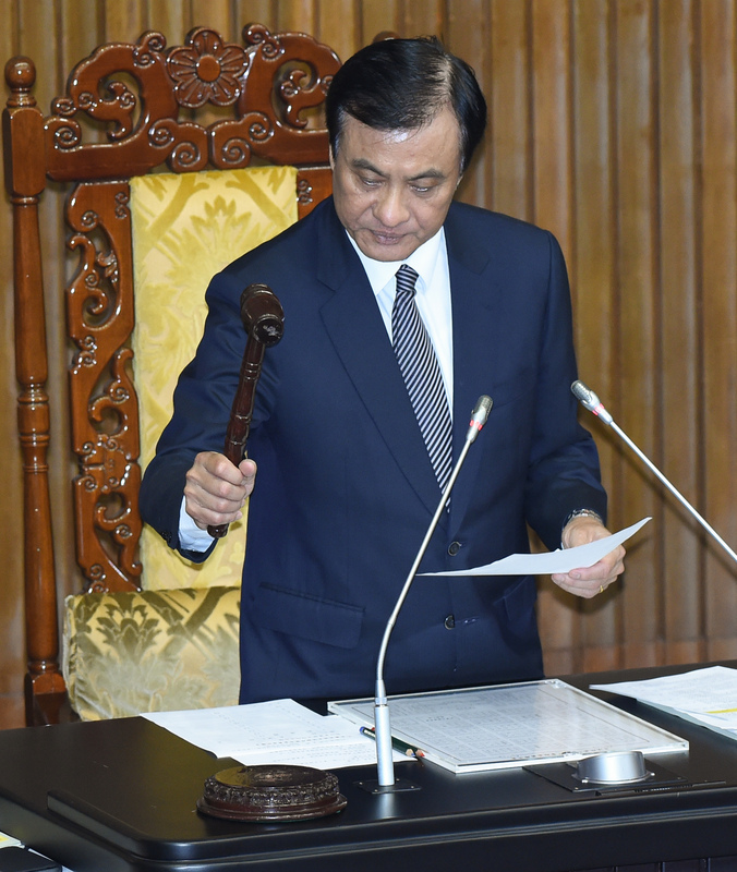 立法院長蘇嘉全。 圖：新頭殼資料畫面