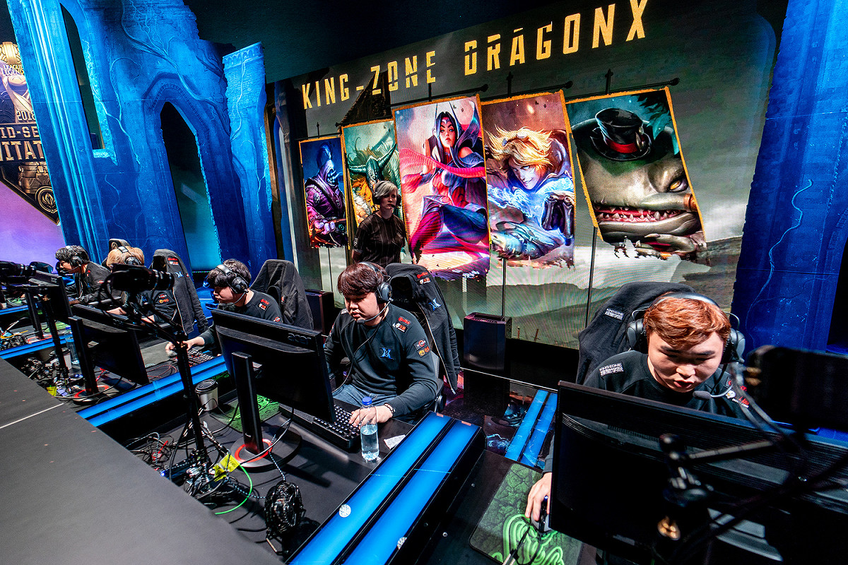 KZ以3-1的戰績挺進決賽。 圖：翻攝自LoL Esports Photos flickr公開權限