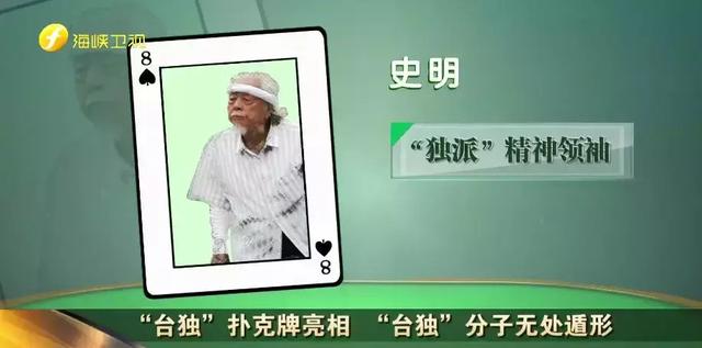 總統府資政史明。 圖：翻攝自海峽衛視網站