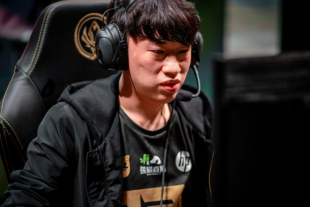 第三場，RNG中單Xiaohu用弗拉迪米爾大殺四方。 圖：翻攝自LoL Esports Photos flickr公開權限