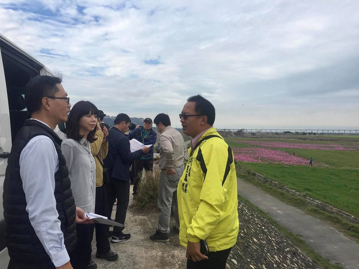 洪慈庸協助爭取甲后線自行車道建置，中央補助2040萬元。 圖 : 洪慈庸立委辦公室/提供