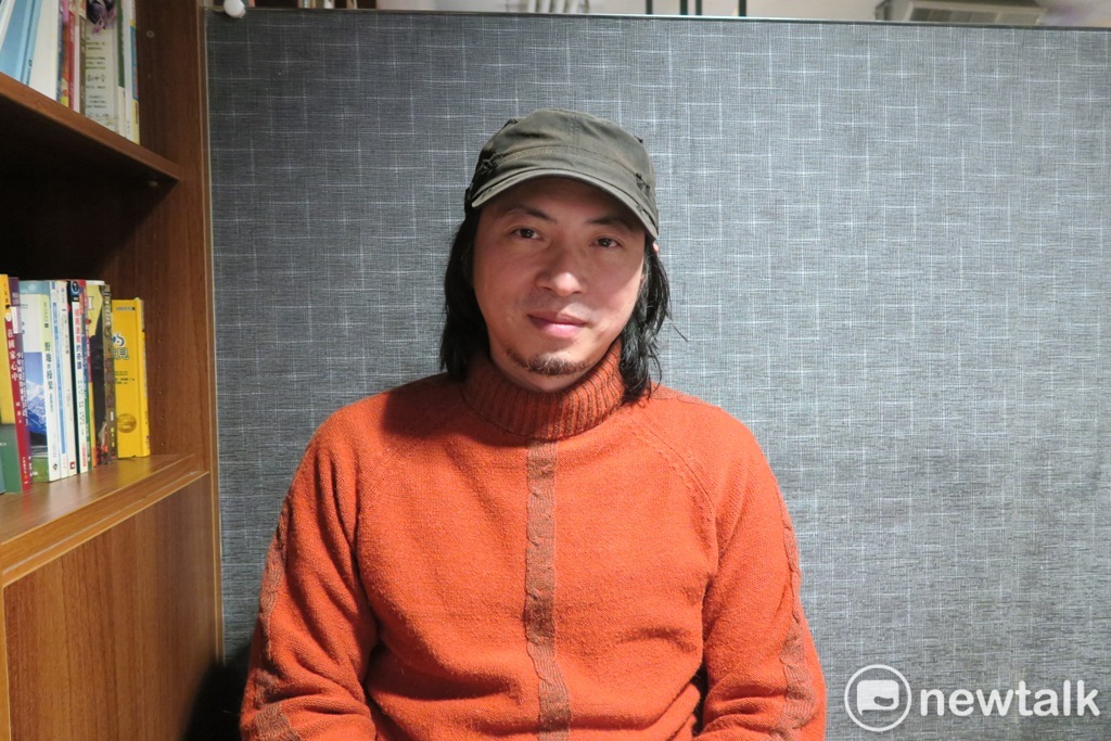 圖為東奧正名運動行動小組召集人沈清楷。 圖：鄒麗泳/攝
