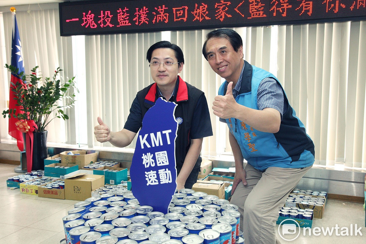 市長參選人陳學聖說，別的政黨搞的是世代對立，國民黨要做的是世代傳承。 圖：林昀真/攝