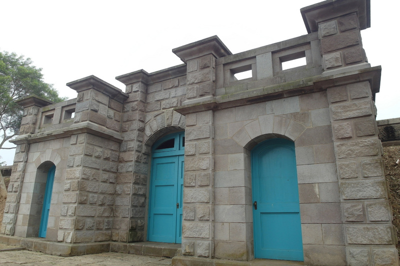 位於台南市山上區的國定古蹟原台南水道興建於1912年，全區範圍包含「水源地區」與「淨水池區」，園區內仿歐式碉堡的淨水池建築是一大特色。 圖 : 台南市文化局/提供