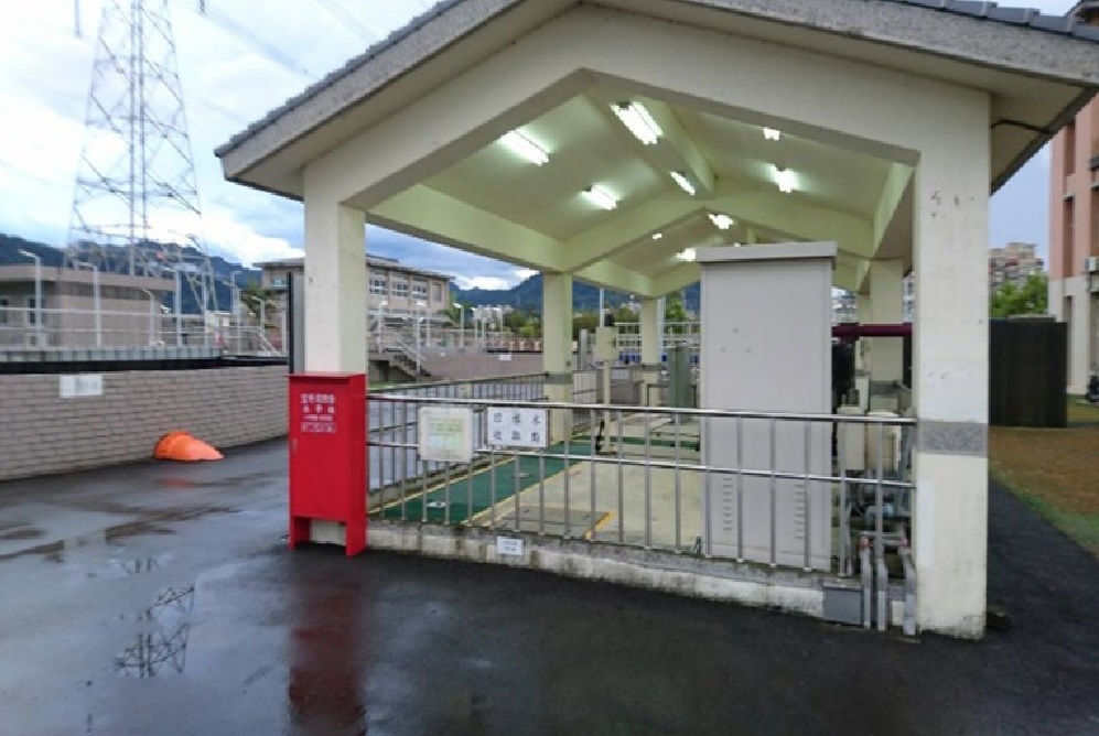 桃園市水資源回收中心放流水量穩定，每天24小時連續運轉，處理後符合環保署放流水標準，每天約有4萬6千噸放流水， 圖：桃園市政府／提供