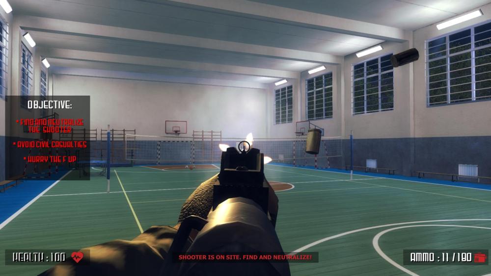 Valve不僅將《Active Shooter》下架，同時也永久封禁該開發商的帳號。 圖：翻攝自 Steam