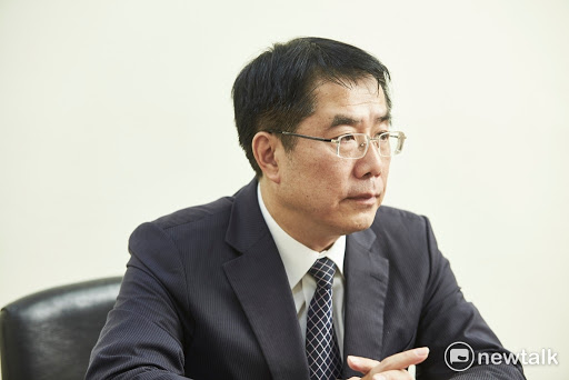 黃國昌今日指控黃偉哲為大創喬商標，黃偉哲回應說，錄音檔僅為「片段」，並沒有完整呈現事情。圖為資料照片。 圖：石吉弘 / 攝