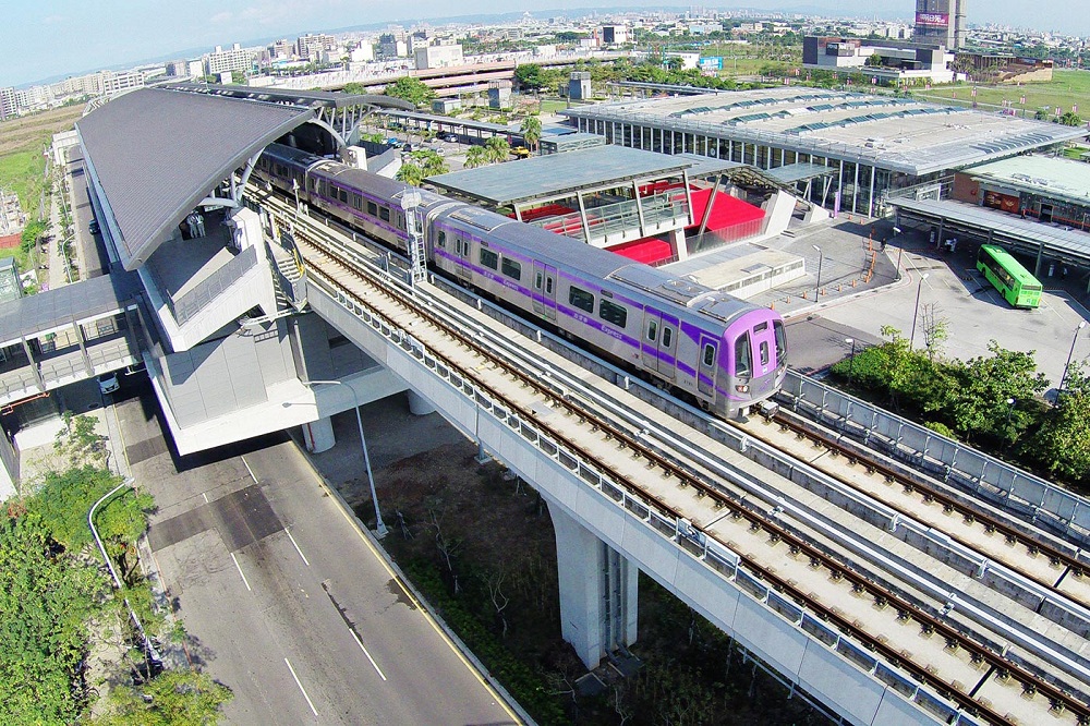 桃園捷運通車一年，累積的總運量已超過2,600萬人次。 圖：翻攝高速鐵路工程局