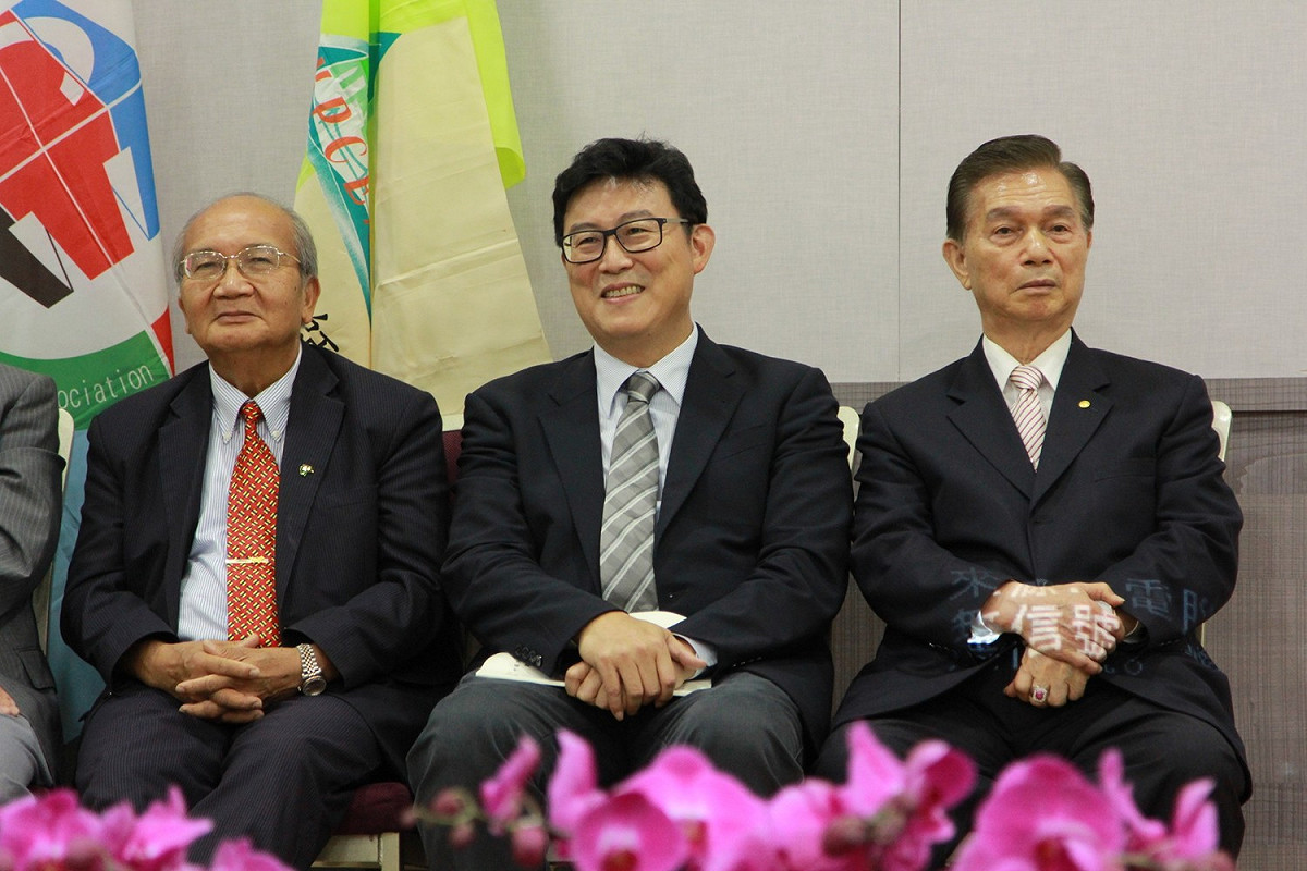 姚文智下午出席土木技師公會全聯會會員大會，他說，確實有找過吳思瑤幫忙，她也很有意願， 圖：姚文智辦公室提供