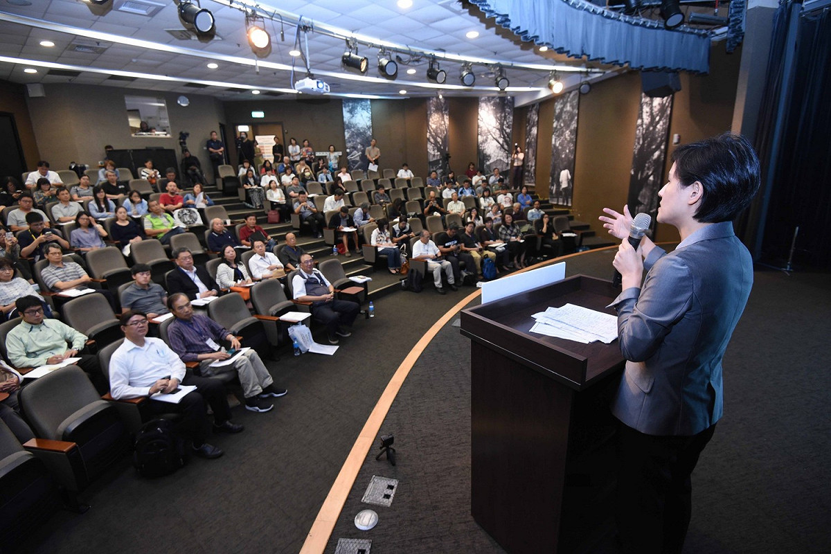 「2018全國文化資產會議」第三場分區論壇台北場今日於集思台大會議中心舉行。 圖：文化部提供