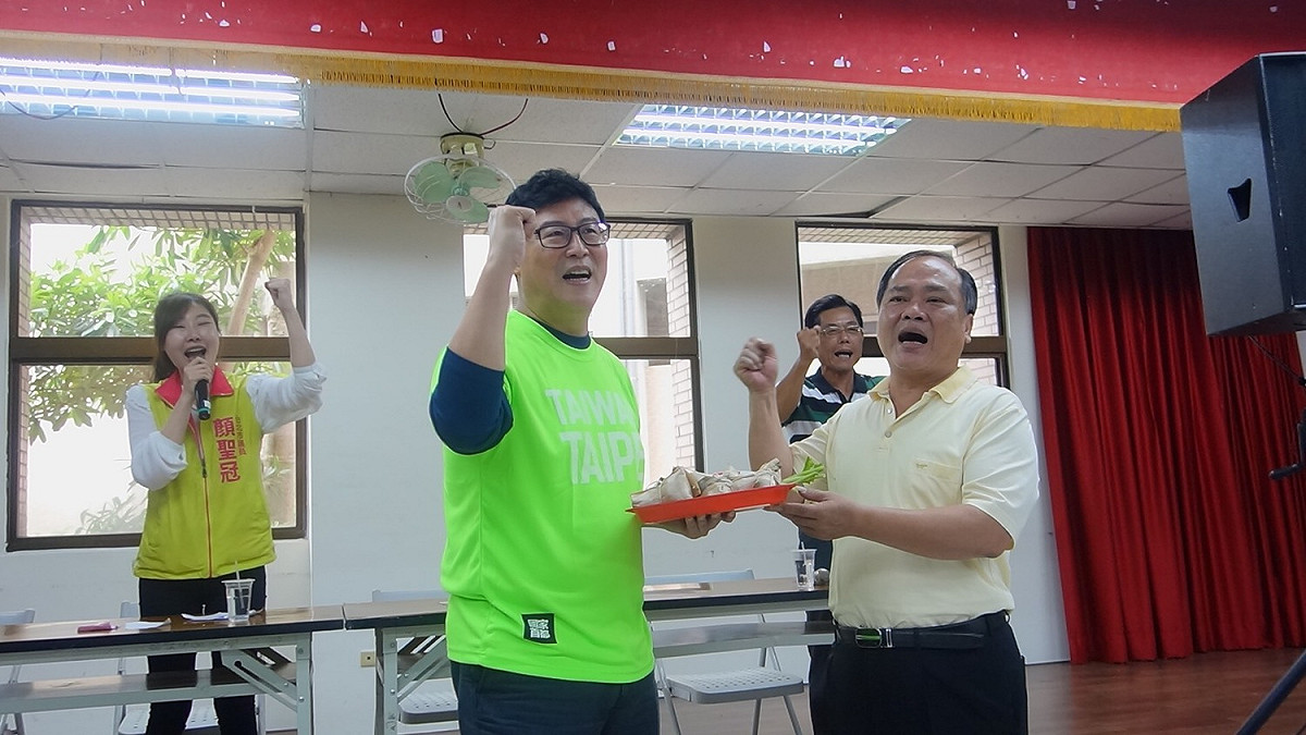 姚文智強調「不只要選，要選就要選贏，要贏就要做歷史上最好的台北市長」。 圖:姚文智競選辦公室/提供