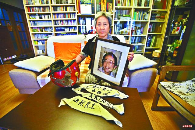 北京天安門母親發起人之一張先玲批評當局監控「六四」死難者家屬。 圖 : 翻攝自Chinesepen.org