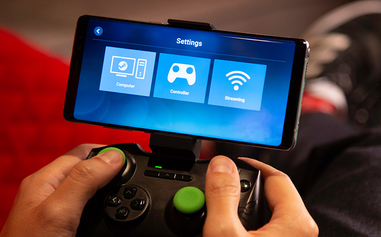 Steam Link 是一款能夠讓手機遠端操控電腦 Steam 介面的 App ，目前已推出 Android 測試版，玩家反應良好，但運行是否順暢依然取決於網路快慢。 圖：翻攝自 Pexel