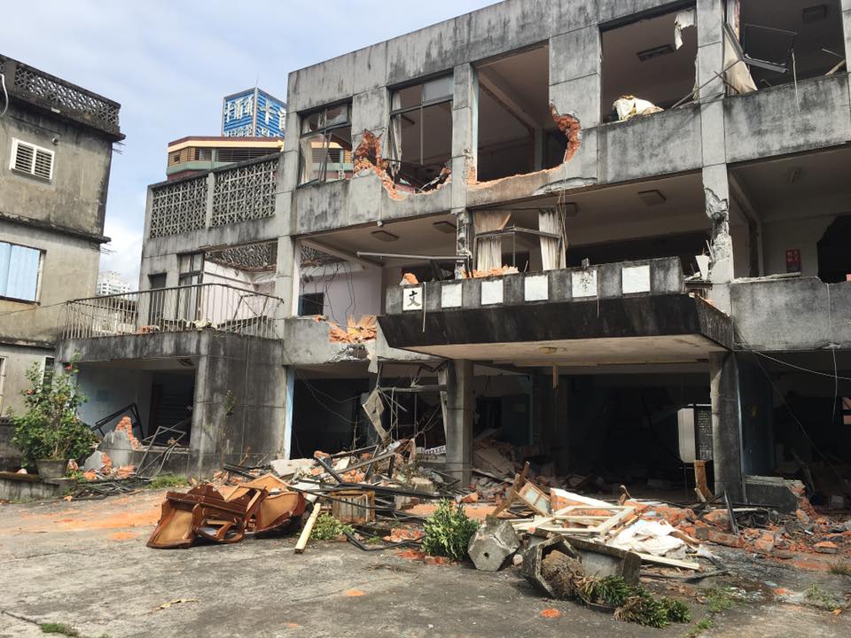 文聲復健院建於一九七一年，在當時是小兒麻痺孩童生活、復健及定期複診的場所。 圖：翻攝自臉書粉絲專頁｛Fish睬政治｝孫博萮