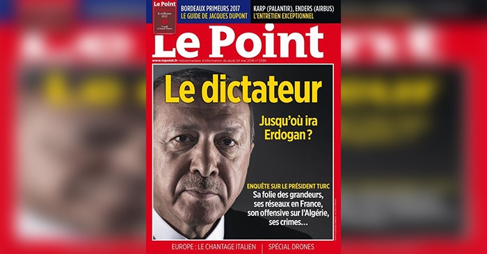 Le point最新一期雜誌封面探討獨裁者艾爾段。 圖片來源:Le point twitter 截圖